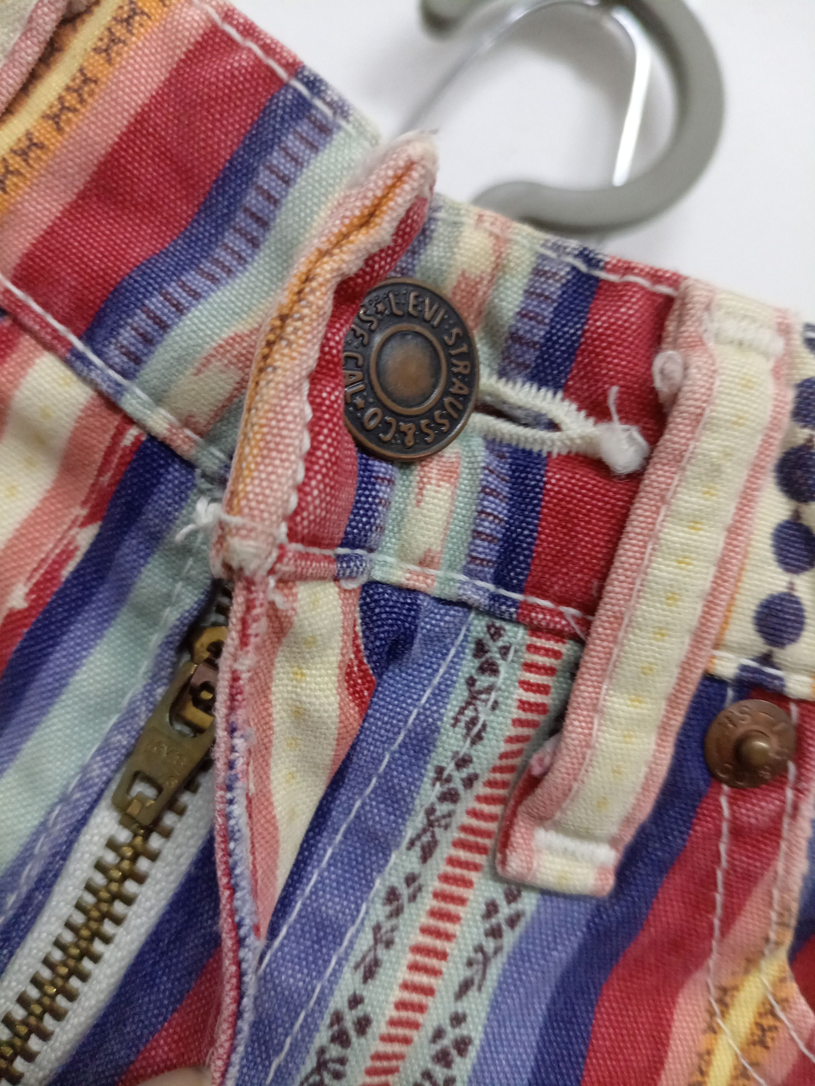 Levi's Vintage levis patterned pants rare Size US 26 / EU 42 - 4 Thumbnail