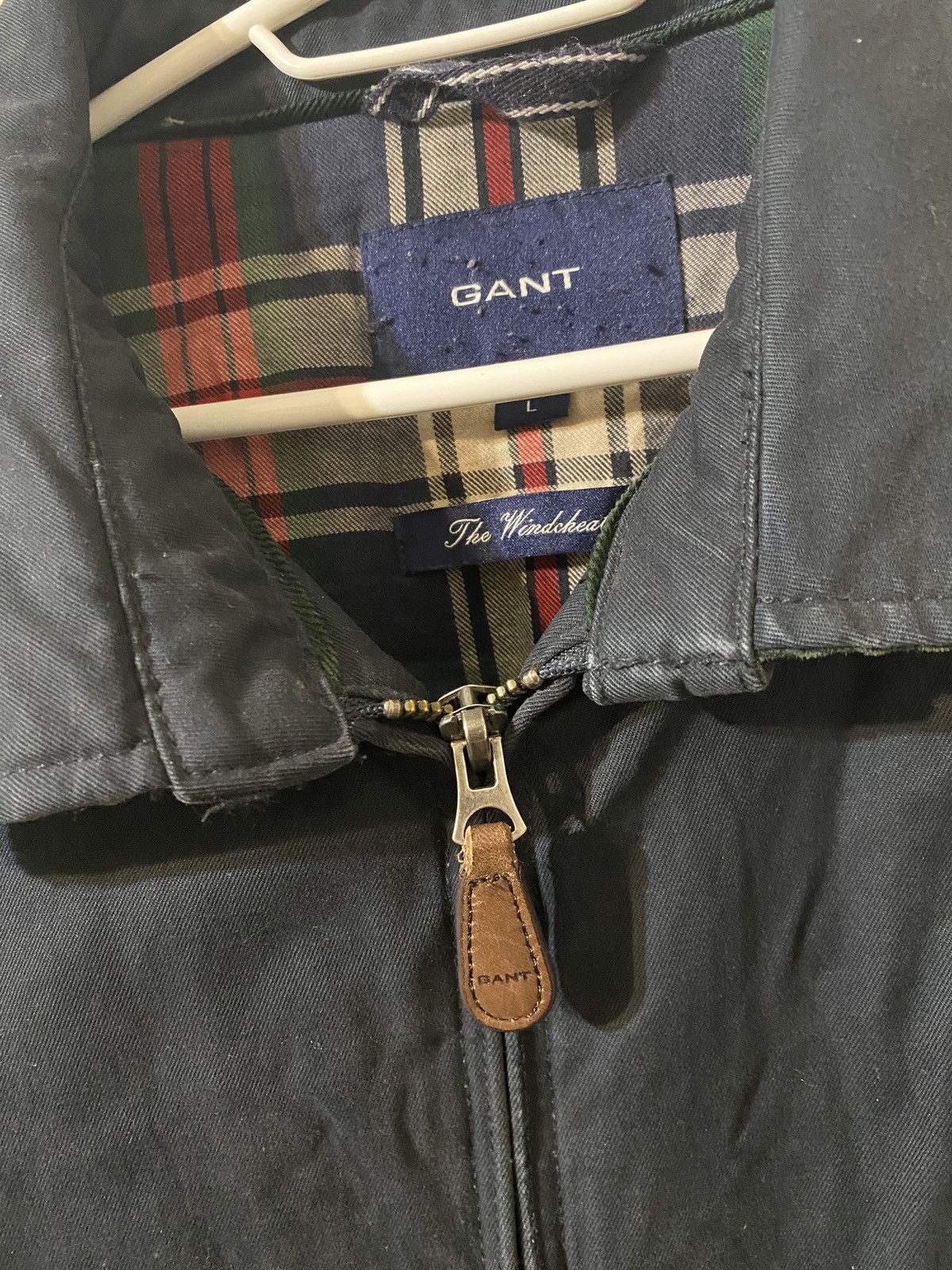Gant × Vintage Gant The Windcheater Bomber Jacket Full Zip Lined Size US L / EU 52-54 / 3 - 9 Thumbnail