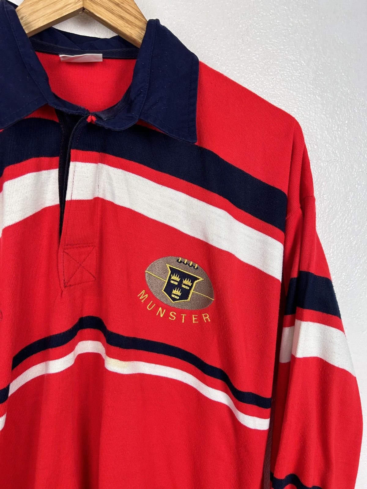 O'Neills 90s Vintage Oneills Munster Rugby Union Shirt Jersey Sweat Size US XL / EU 56 / 4 - 2 Thumbnail
