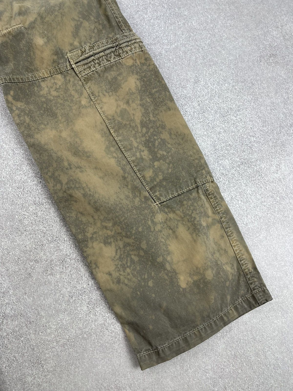Aeronautica Militare Aeronautica Militare Custom Tie Dye Multipocket Cargo Pants Size US 33 - 7 Thumbnail