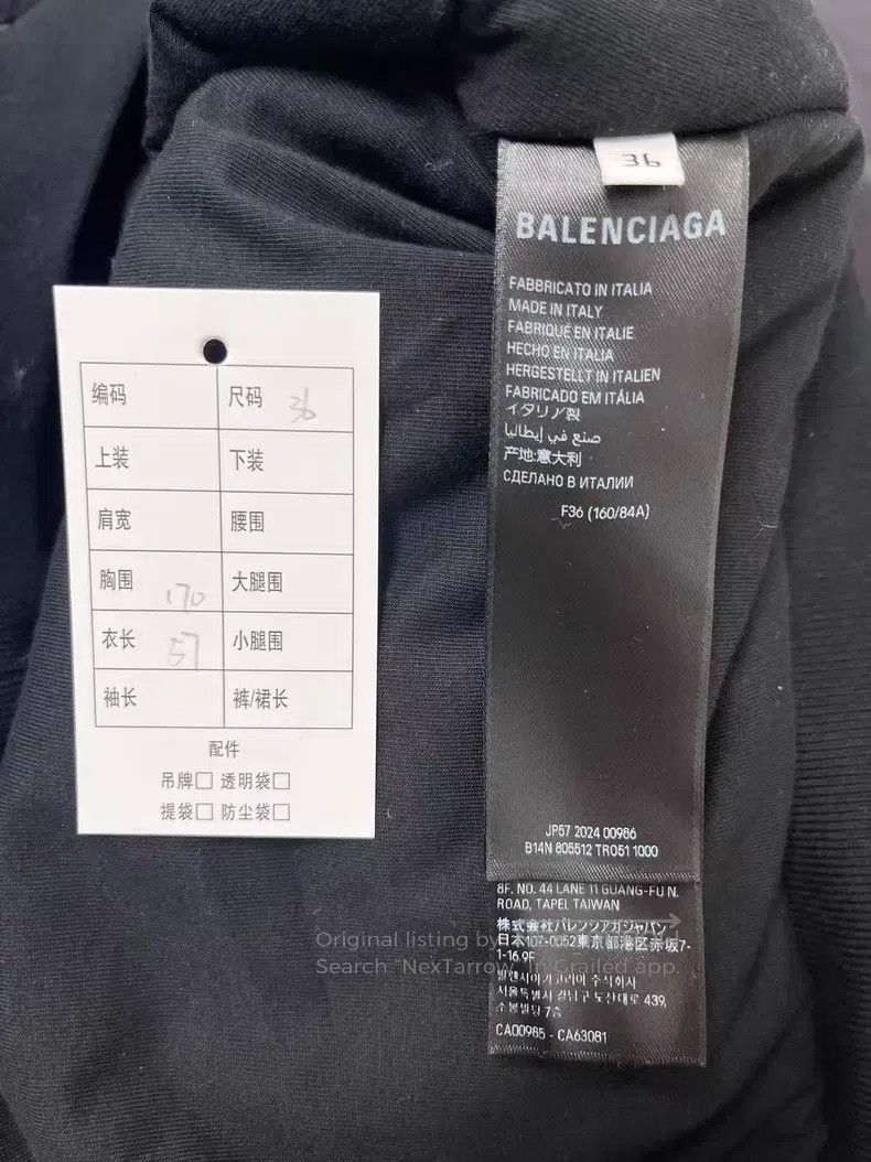 Balenciaga Balenciaga Logo Hooded Zipper Short Length Long Sleeve Jac Size L / US 10 / IT 46 - 5 Thumbnail