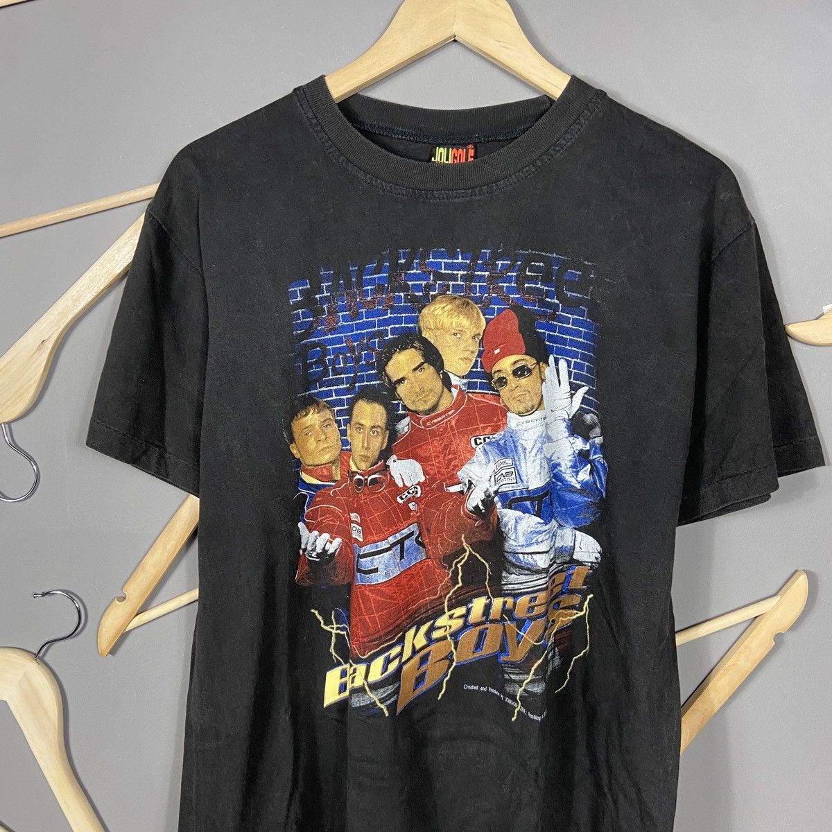 Band Tees Vintage 90s Backstreet Boys Joligolf T-shirt Size US M / EU 48-50 / 2 - 2 Thumbnail