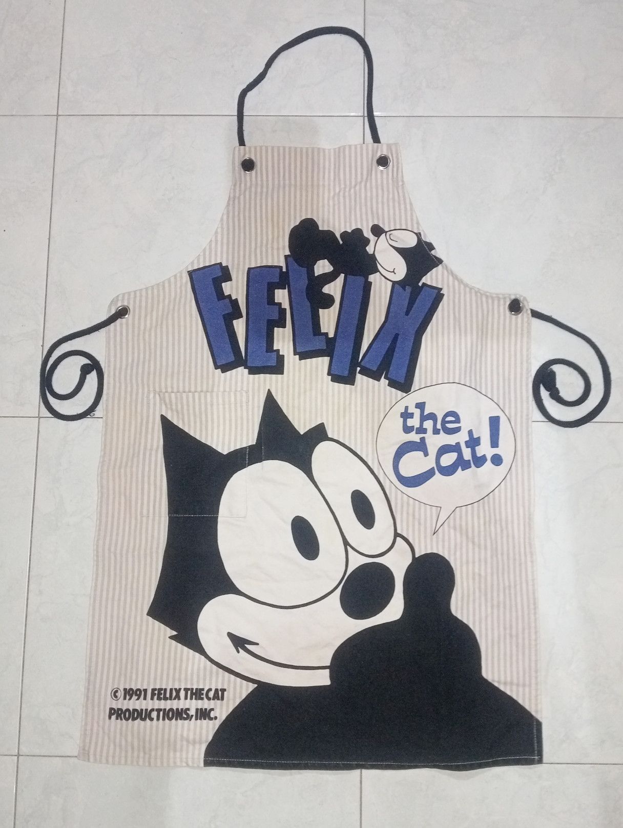 Japanese Brand Vintage 1991 Felix The Cat Apron Very Rare Size ONE SIZE - 1 Thumbnail