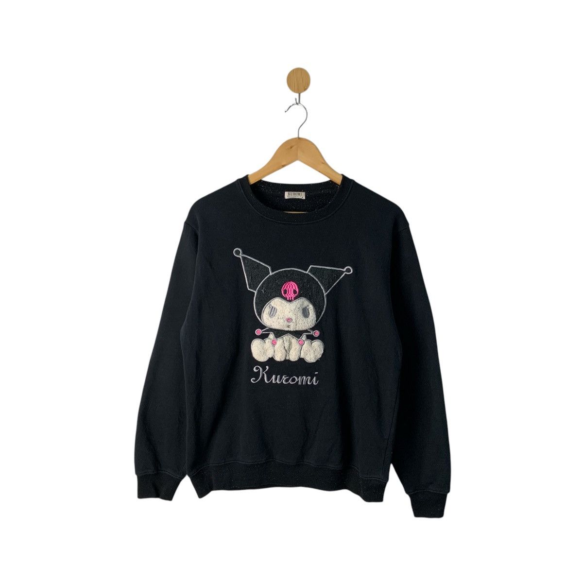 Anime × Cartoon Network × Japanese Brand ‘Rare!! Sanrio Characters KUROMI Sweatshirt Size US L / EU 52-54 / 3 - 1 Thumbnail