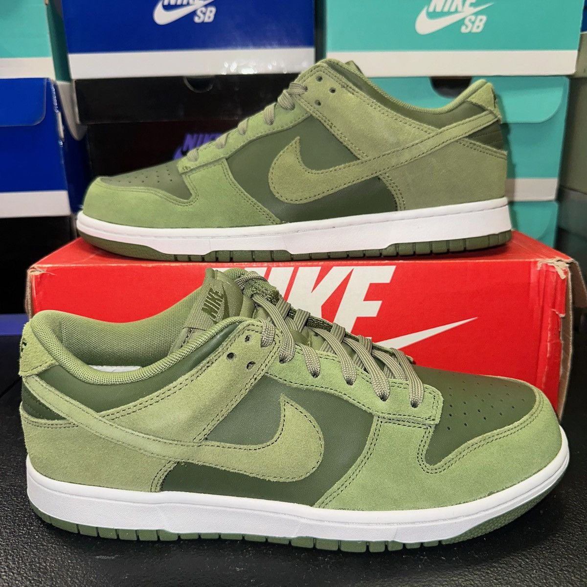 Nike Size 10.5 - Nike Dunk Low ‘Palm Green’ - 904234-300 Size US 10.5 / EU 43-44 - 1 Thumbnail