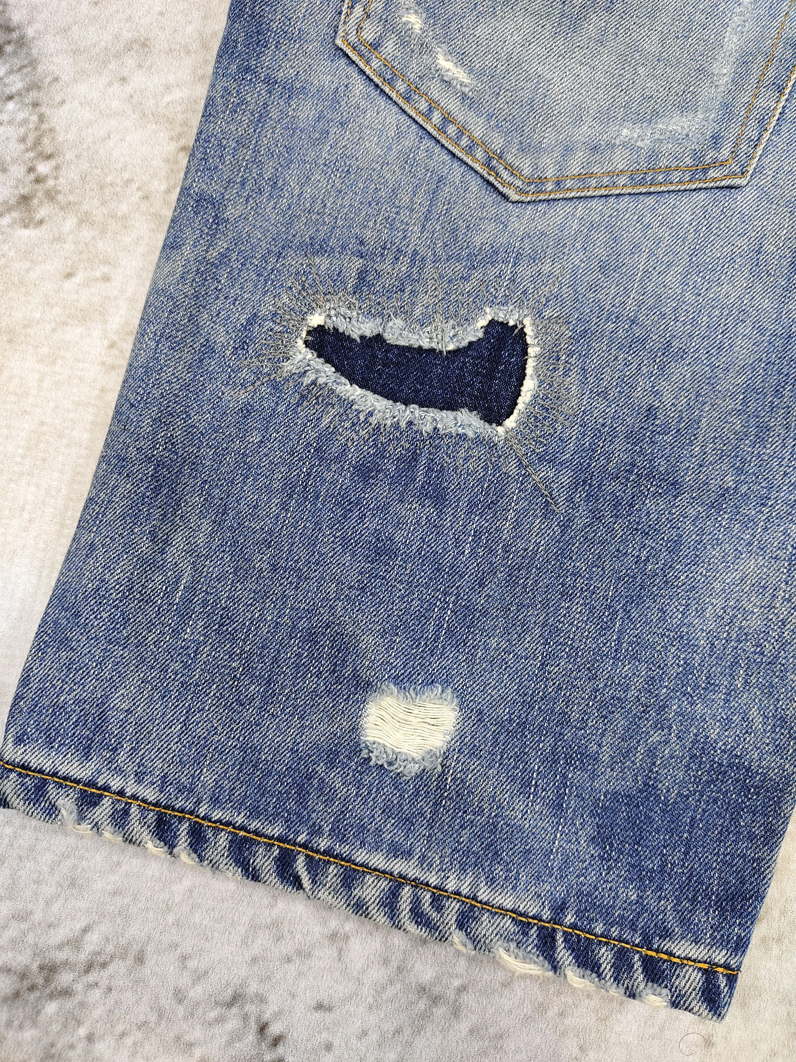 Issey Miyake 00s Sunao Kuwahara- Archive Multipocket Utility Distressed Size US 31 - 9 Thumbnail