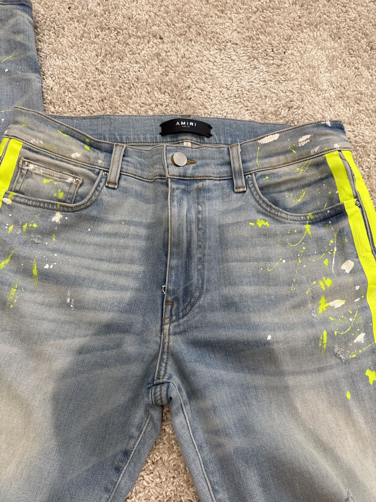 Amiri Amiri Denim Jeans Size US 33 - 5 Thumbnail