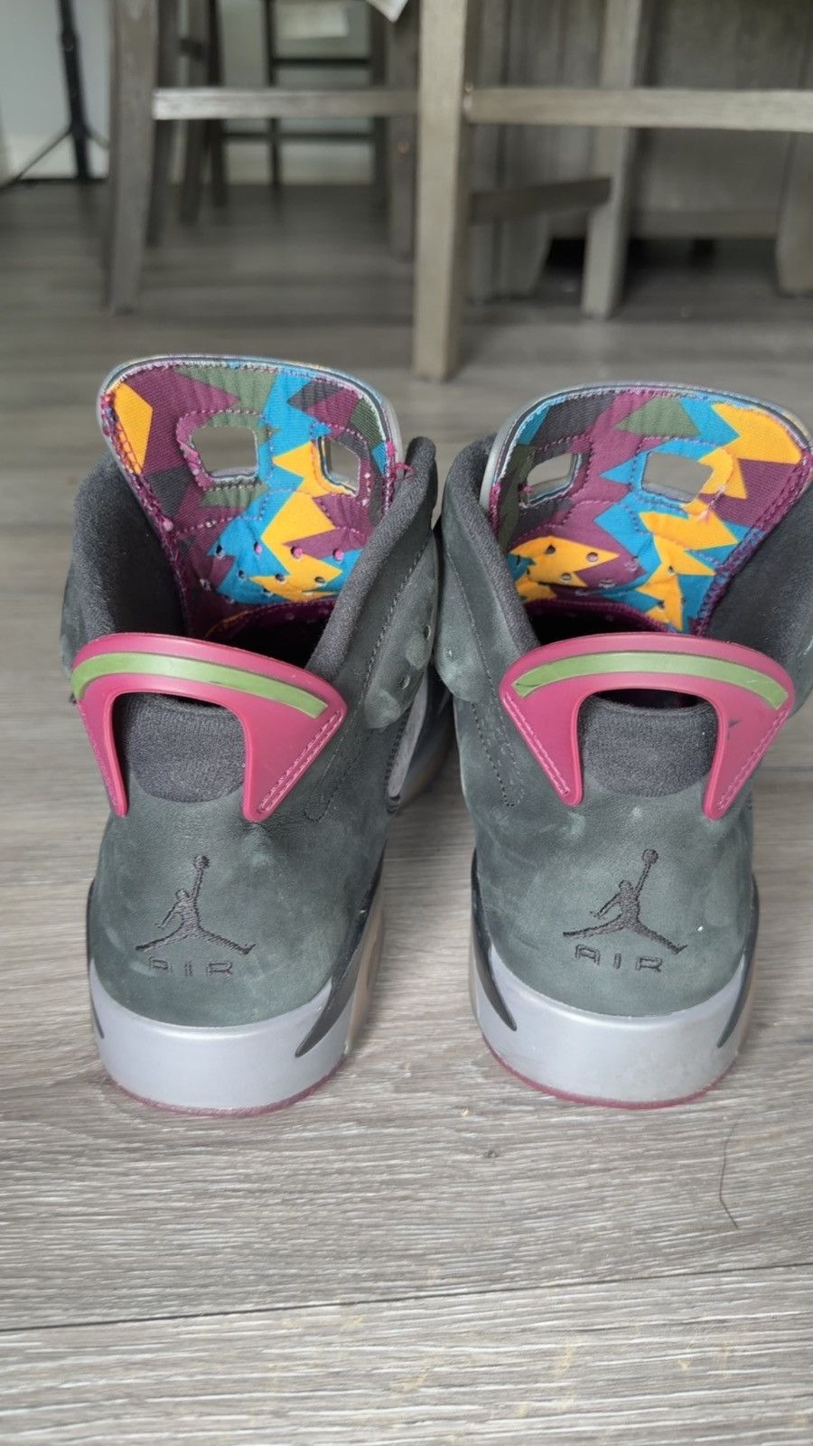 Nike Nike Air Jordan 6 Bordeaux Retro 2021 Size US 11 / EU 44 - 4 Thumbnail