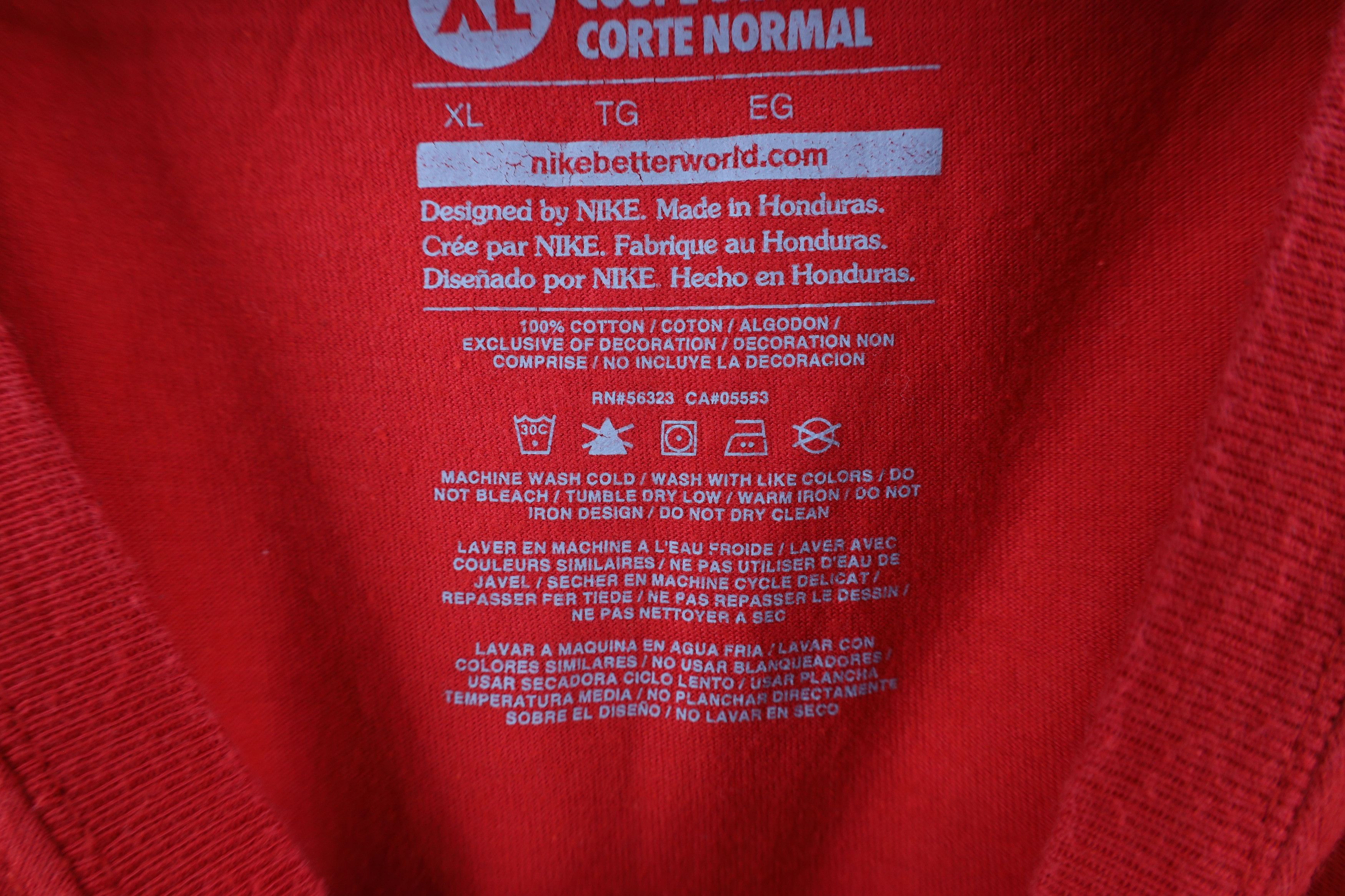 Nike × Vintage Vintage Y2K Nike Swoosh Cincinnati Reds Baseball T-Shirt Size US XL / EU 56 / 4 - 9 Thumbnail