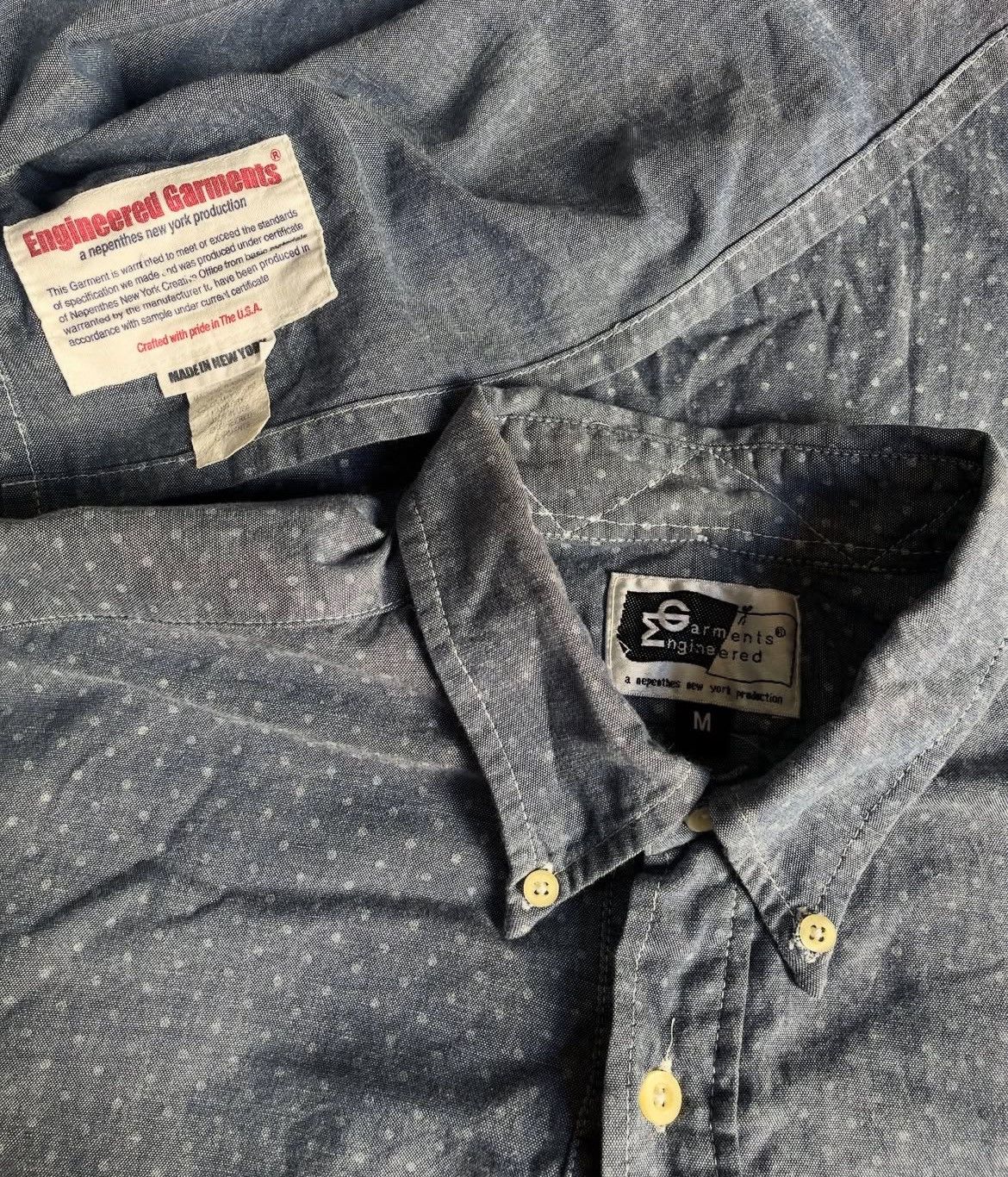 Engineered Garments 2000a Enginereed Garment New York Nepenthes Polkadot Shirt Size US L / EU 52-54 / 3 - 3 Thumbnail
