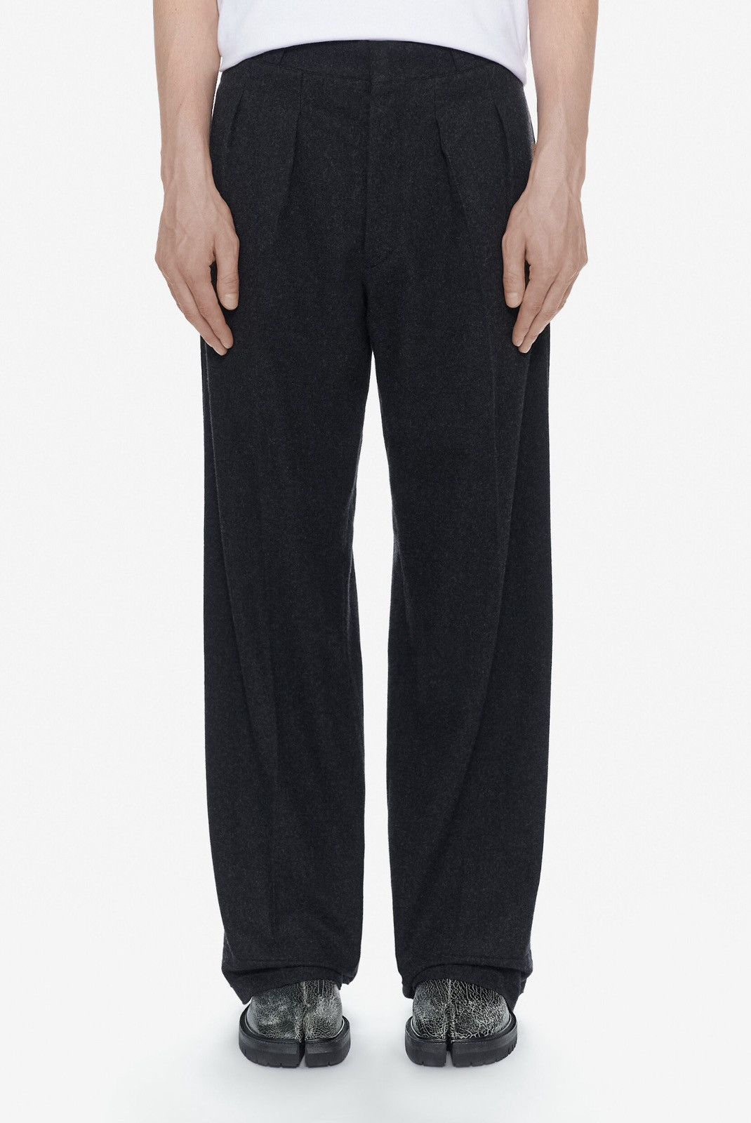 Maison Margiela Last Maison Margiela Wool Blend Four Stitches Pants Size US 32 / EU 48 - 1 Thumbnail