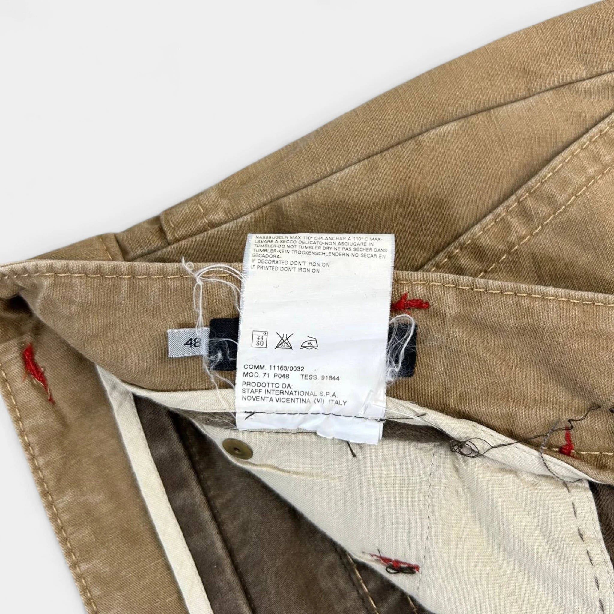Dsquared2 Dsquared2 AC/DC 2000s Beige Pants Size US 30 / EU 46 - 7 Thumbnail