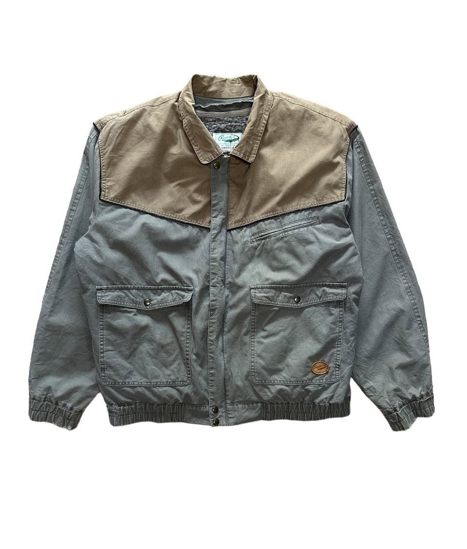 Crocodile Two Tone Bomber Jacket