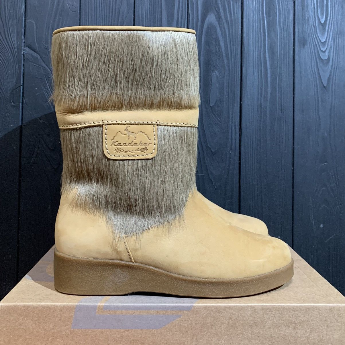 Kandahar Switzerland Women’s Leather Boots Size 4 37
