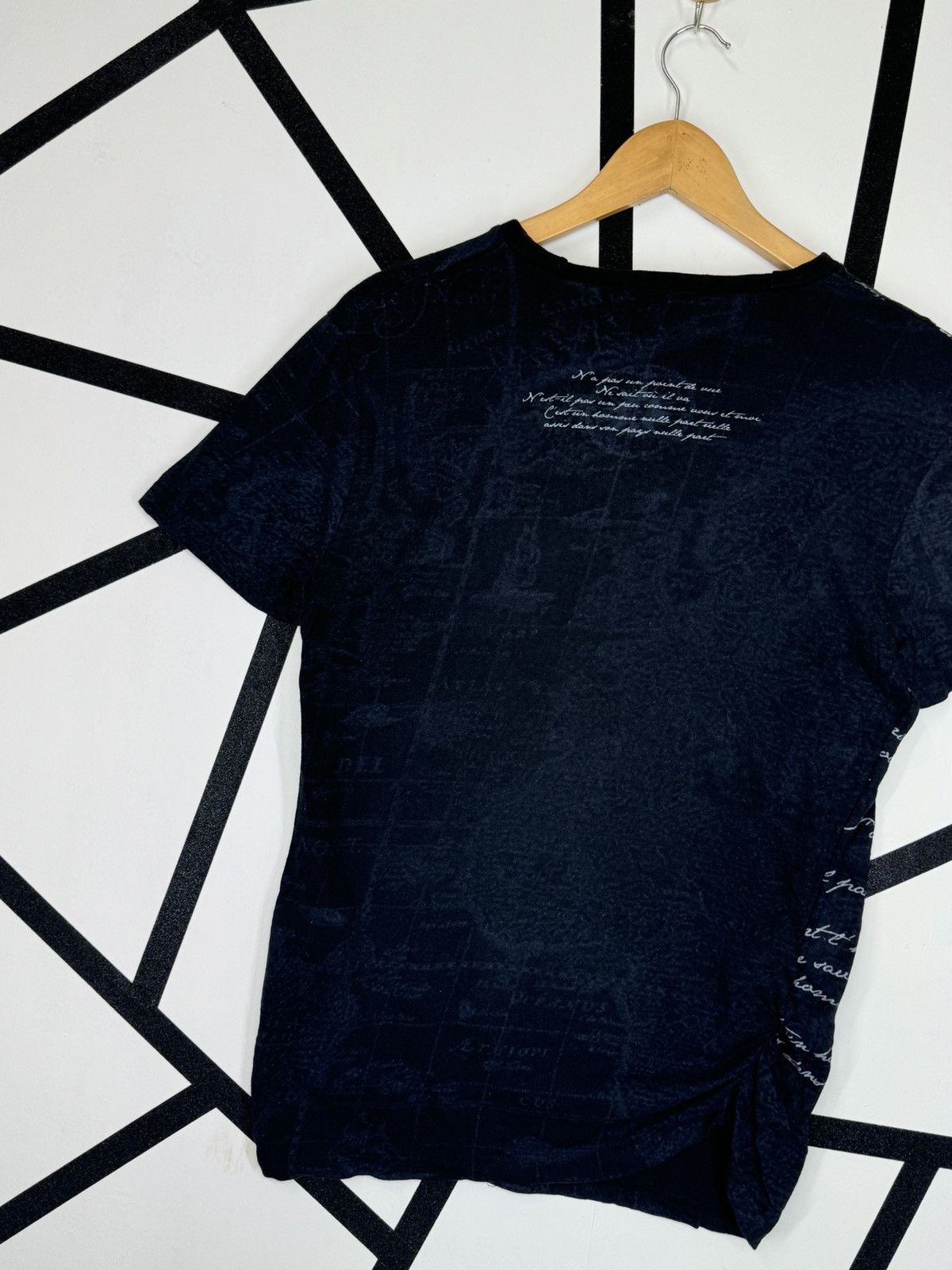 If Six Was Nine In the Attic Homme Japan Words Story Poem Tee Size US XS / EU 42 / 0 - 8 Thumbnail