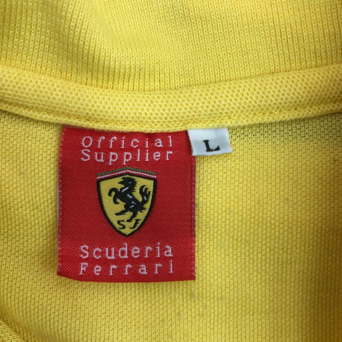 Ferrari × Formula 1 Pick!! Vtg Y2K SCUDERIA FERRARI Shell Racing F-1 Polo Tees Size US L / EU 52-54 / 3 - 5 Thumbnail