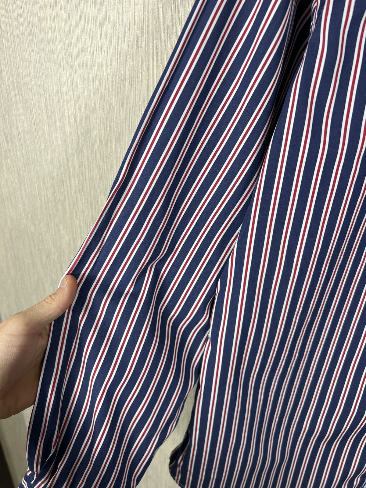 Ralph Lauren Vintage 90s Ralph Lauren striped old money chest logo shirt Size US L / EU 52-54 / 3 - 9 Thumbnail