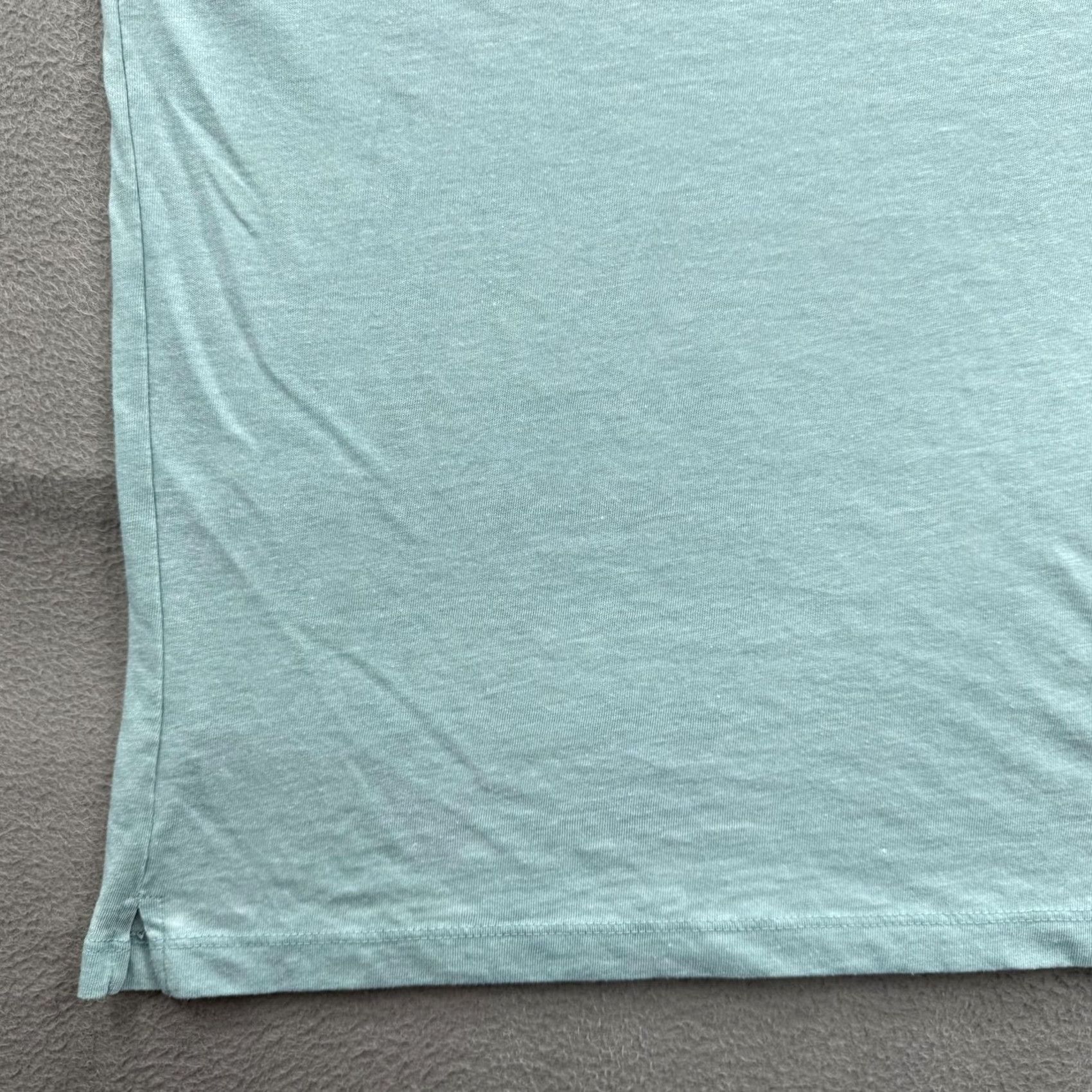 Lucky Brand Lucky Brand Polo Shirt Mens Small Green Long Sleeve Venice Burnout Top Size US S / EU 44-46 / 1 - 6 Thumbnail