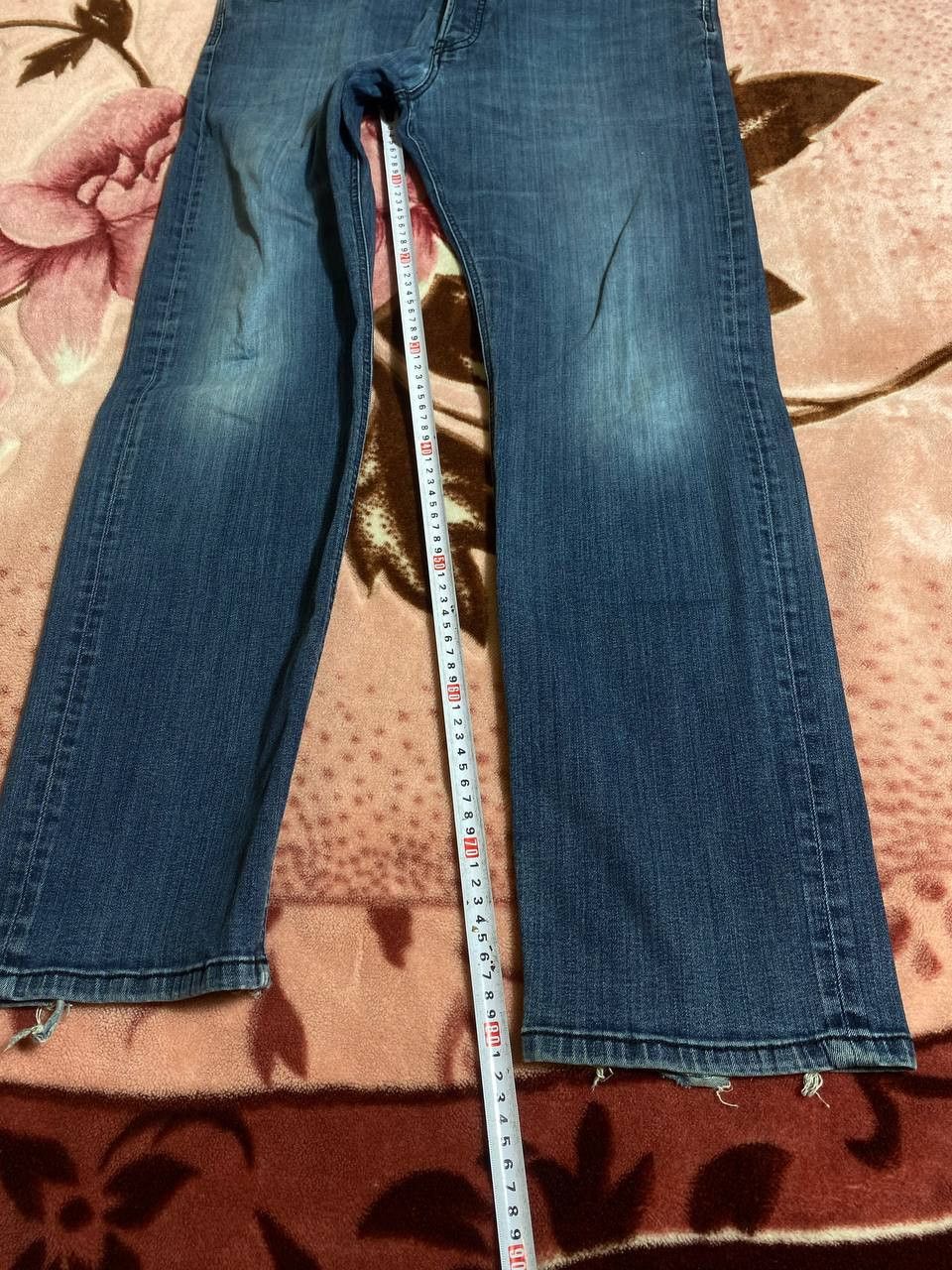 Diesel × Japanese Brand Vintage Diesel industry Distressed Baggy Denim Pants Size US 38 / EU 54 - 9 Thumbnail