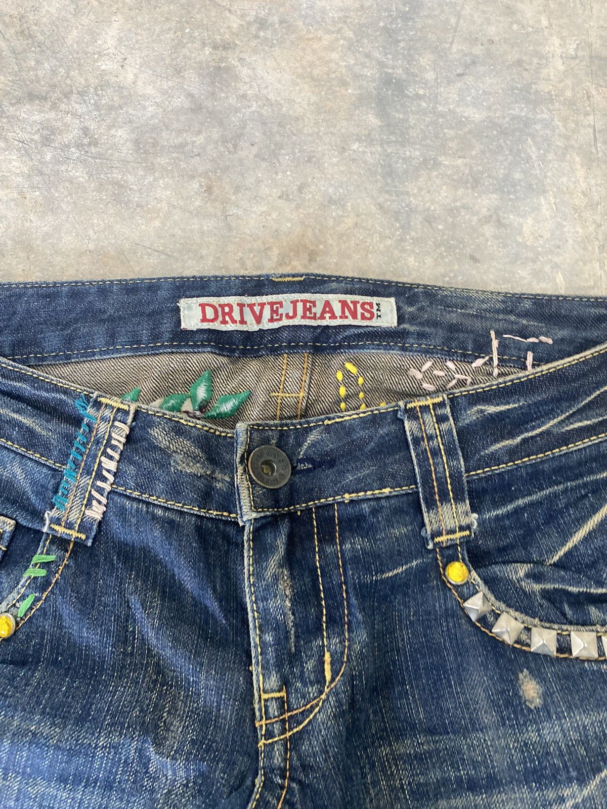 Hysteric Glamour Flare ☠️ Drive Jeans Mud Wash Punk Grunge Lgb Size US 30 / EU 46 - 6 Thumbnail