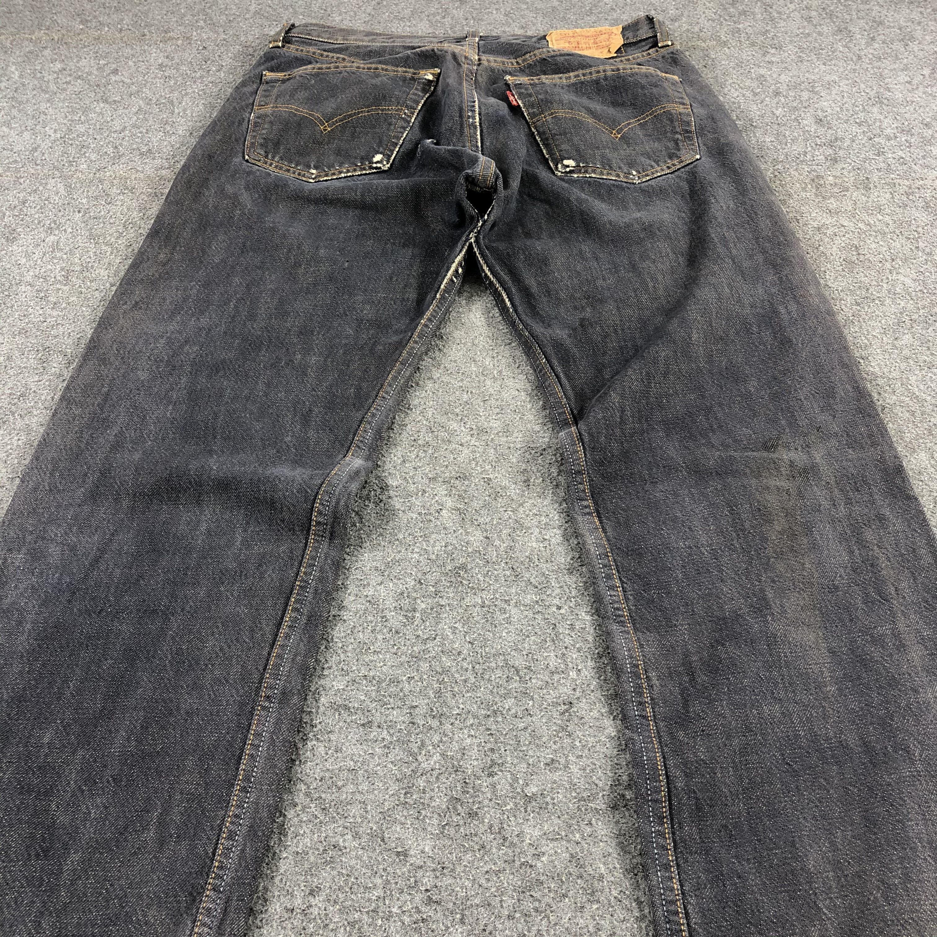 Levi's × Vintage Vintage 90s Distress Levis 501 Jeans-JM1557 Size US 31 - 4 Thumbnail