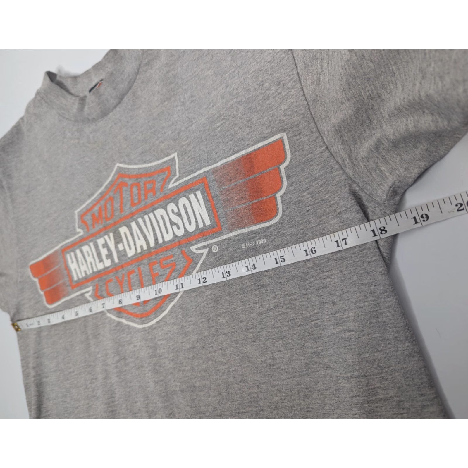 Harley Davidson VINTAGE Harley-Davidson Los Cabos Baja Mexico Crop Grey T-Shirt Size Medium Size US M / EU 48-50 / 2 - 7 Thumbnail