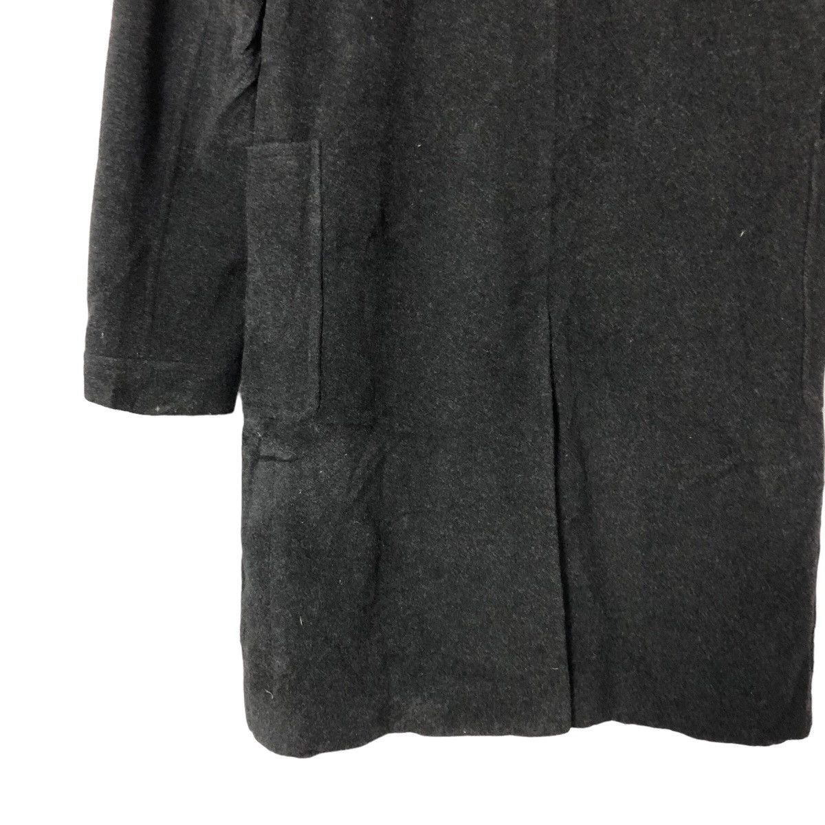 Yohji Yamamoto Vintage Ined By Yohji Yamamoto Zipper Ups Long Coat Size US S / EU 44-46 / 1 - 7 Thumbnail