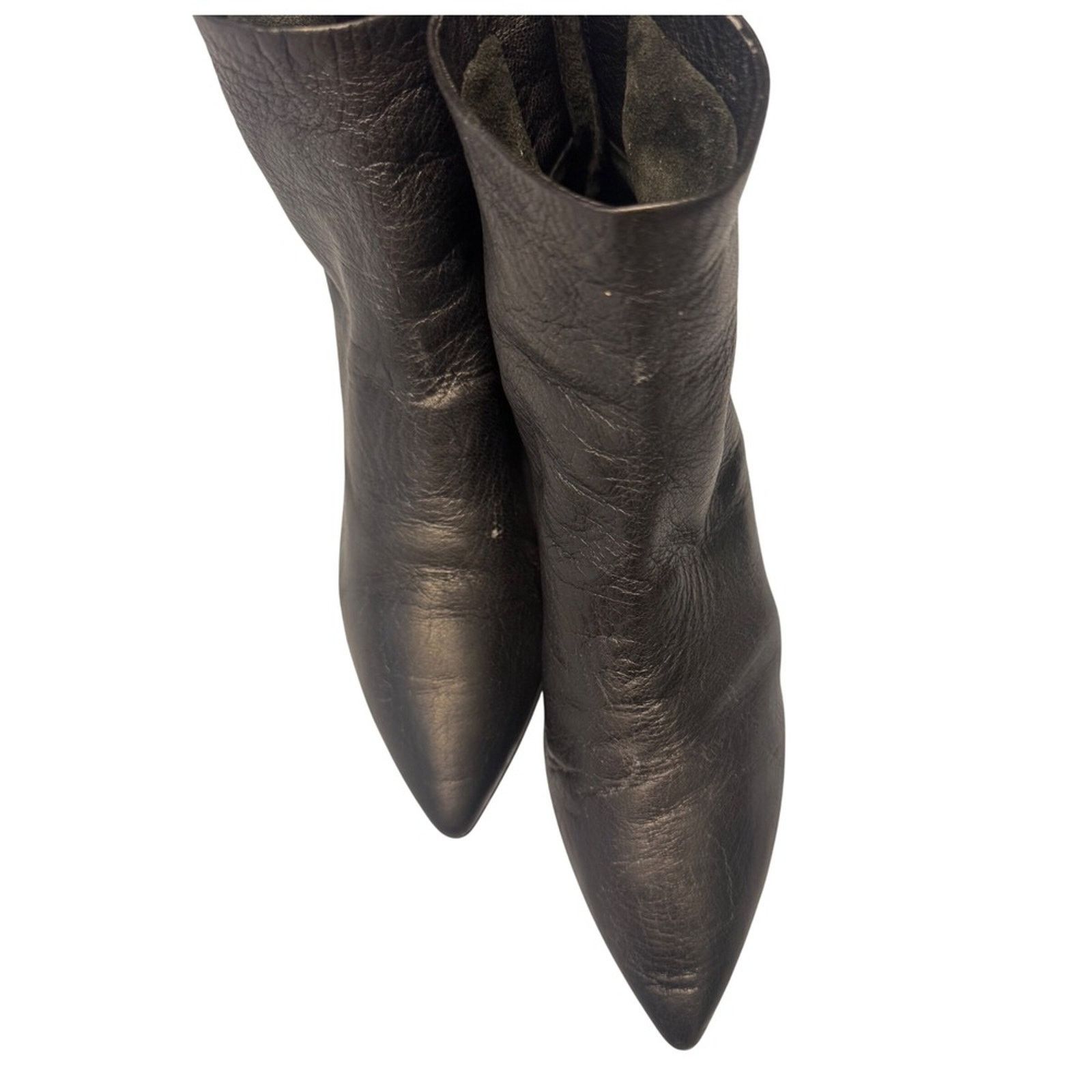 Marsell Marsèll Black Italian Leather Ankle Boots | Soft Luxe Size US 7 / IT 37 - 2 Thumbnail
