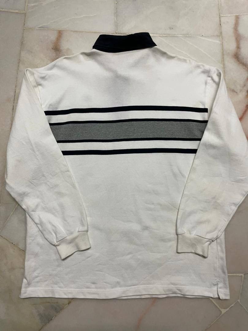 Vintage Rare💥Vintage 90's Canterbury Polo Rugby Stripe Heavy Cotton Size US XL / EU 56 / 4 - 7 Thumbnail