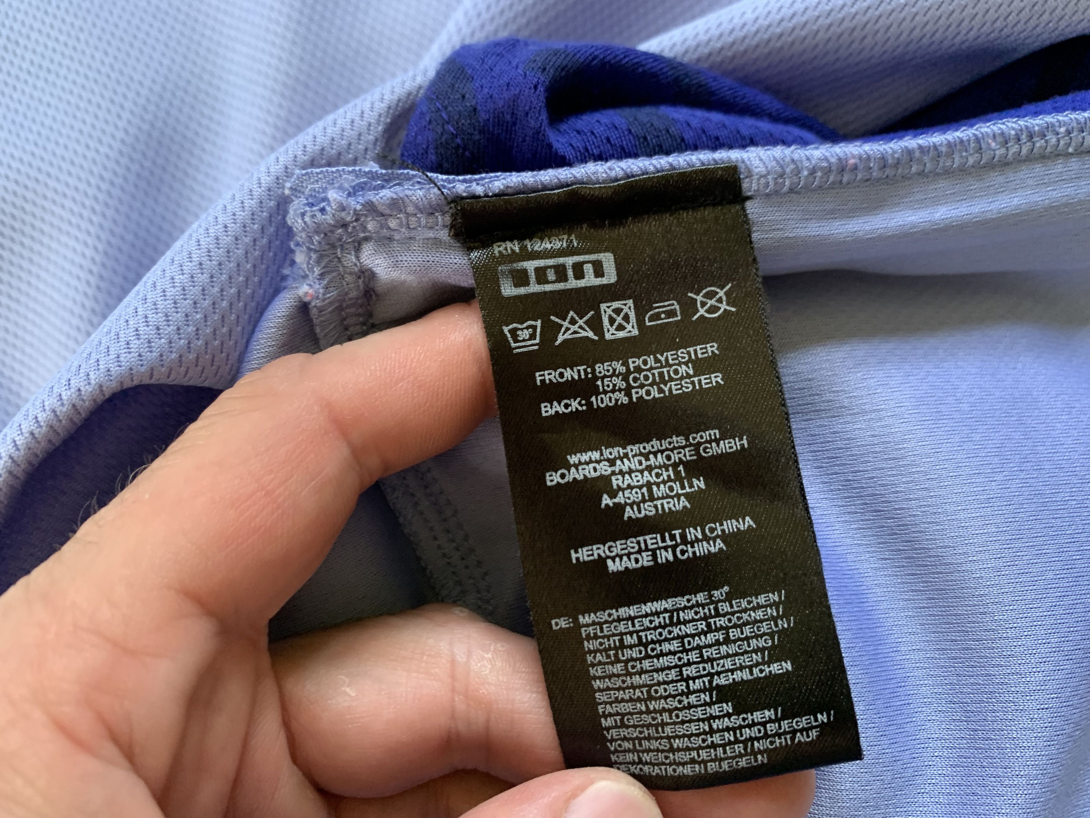 Other ION Surfing Elements Performance Blue Mesh T-Shirt Size S / US 4 / IT 40 - 9 Thumbnail