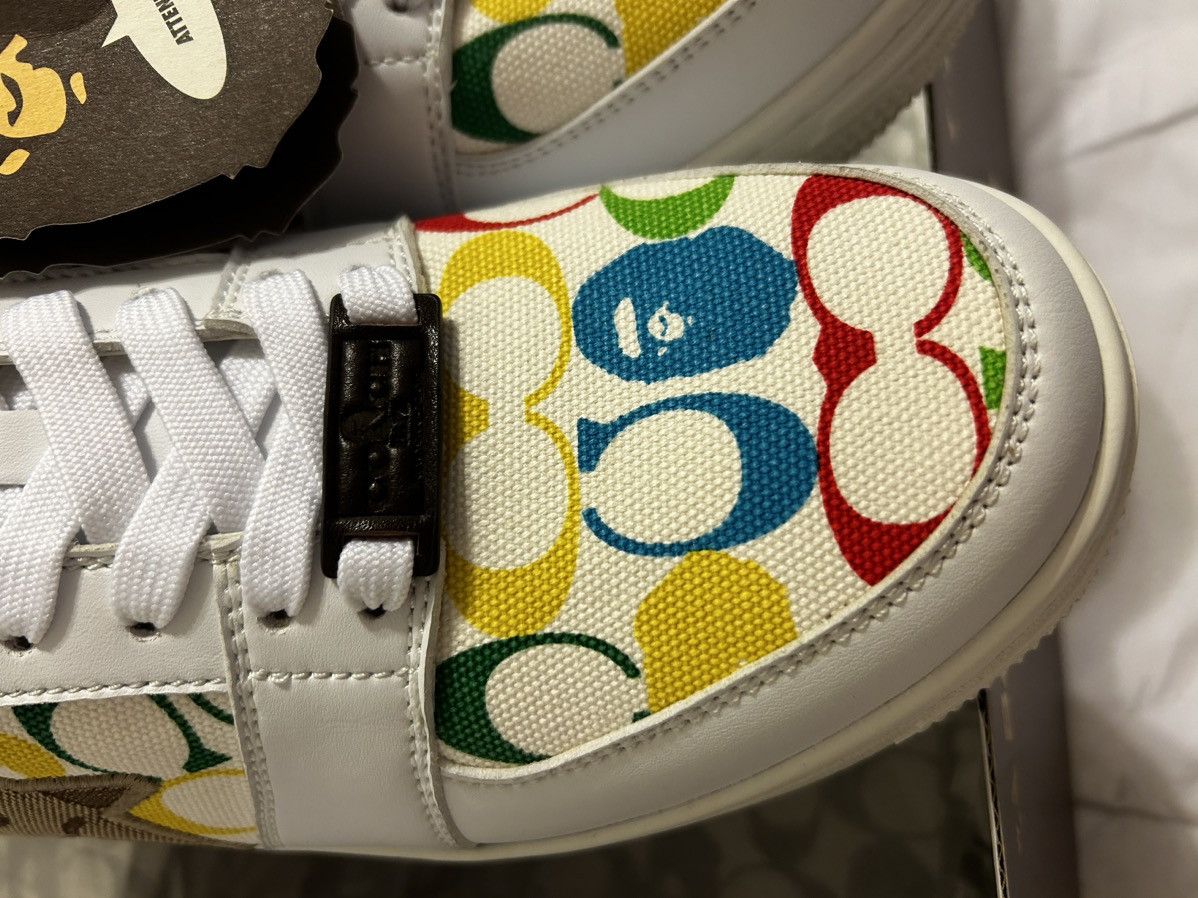 Bape × Coach Multicolor Coach Bapestas SZ 10 DS Never Worn w/ Box Size US 10 / EU 43 - 6 Thumbnail