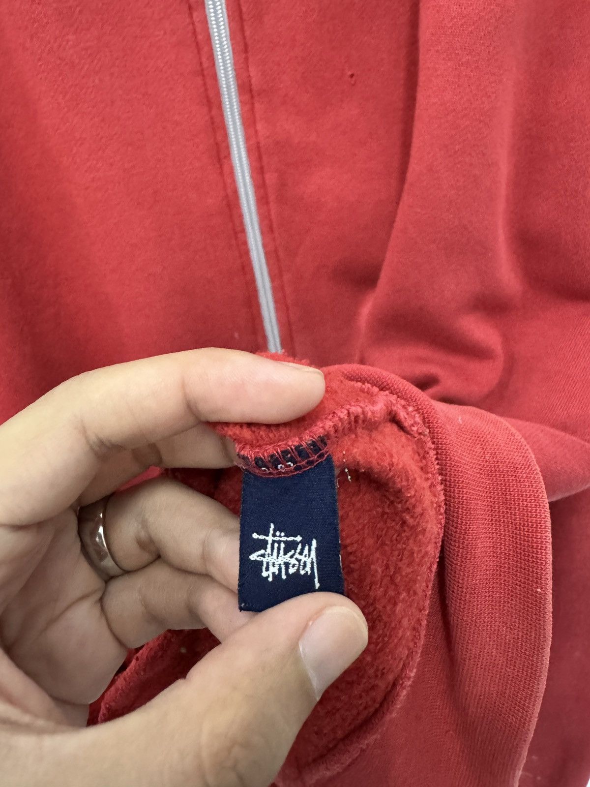 Stussy 🔥 VINTAGE 90's STUSSY DISTRESSED STREETWEAR SWEATSHIRT - L Size US L / EU 52-54 / 3 - 9 Thumbnail