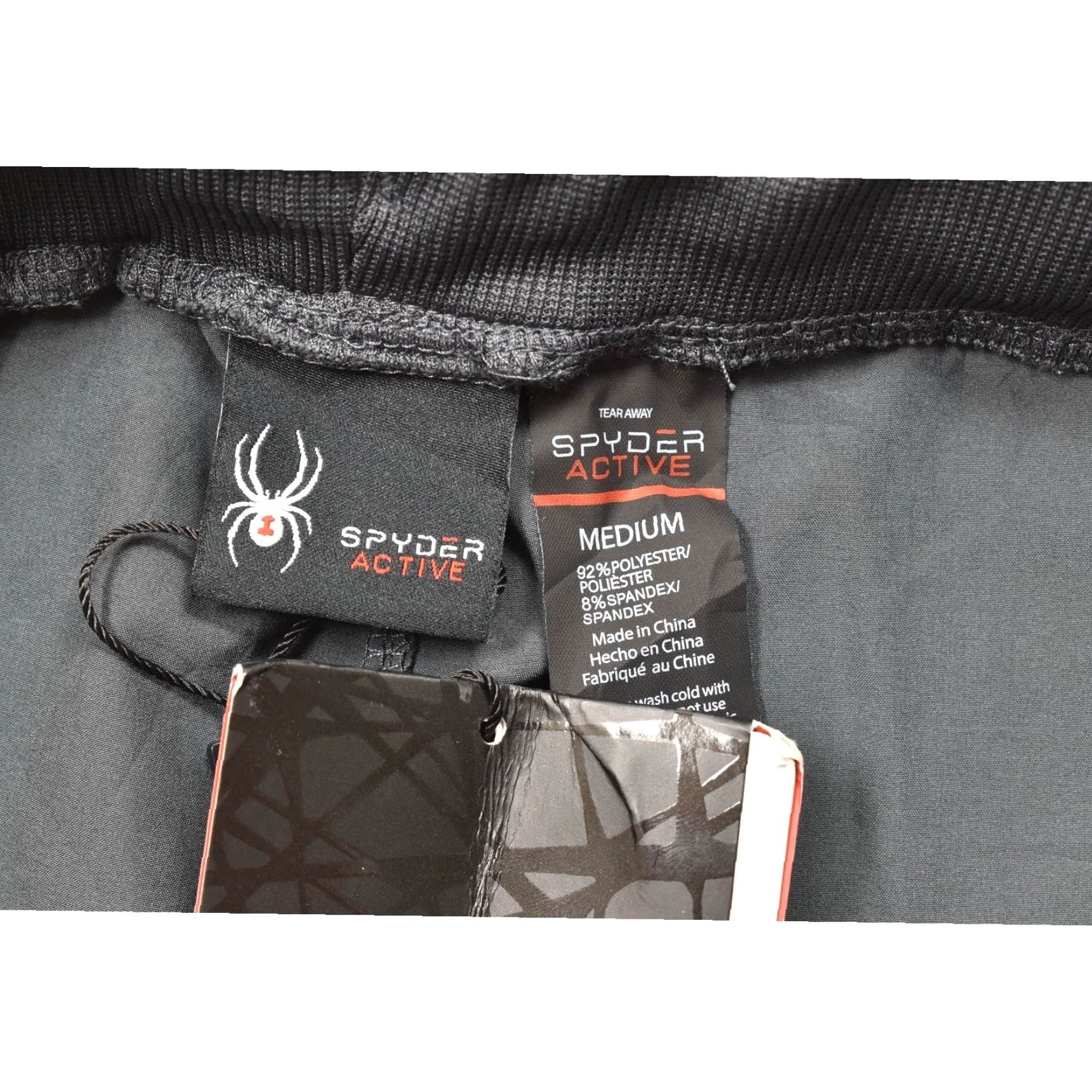 Spyder Spyder Active Men Gray Jogger Pants Regular Medium Stretch Logo Pocket Size US 31 - 2 Thumbnail