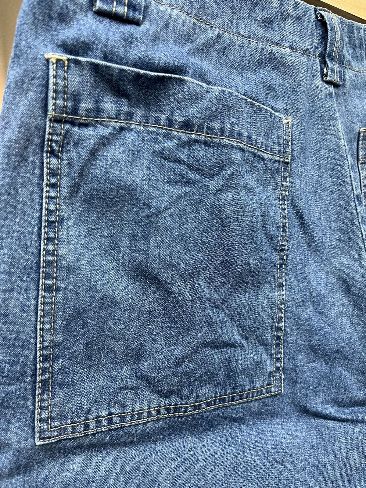 Marithe + Francois Girbaud Vintage Marithé François Girbaud Denim Cargo Shorts Size US 34 / EU 50 - 8 Thumbnail