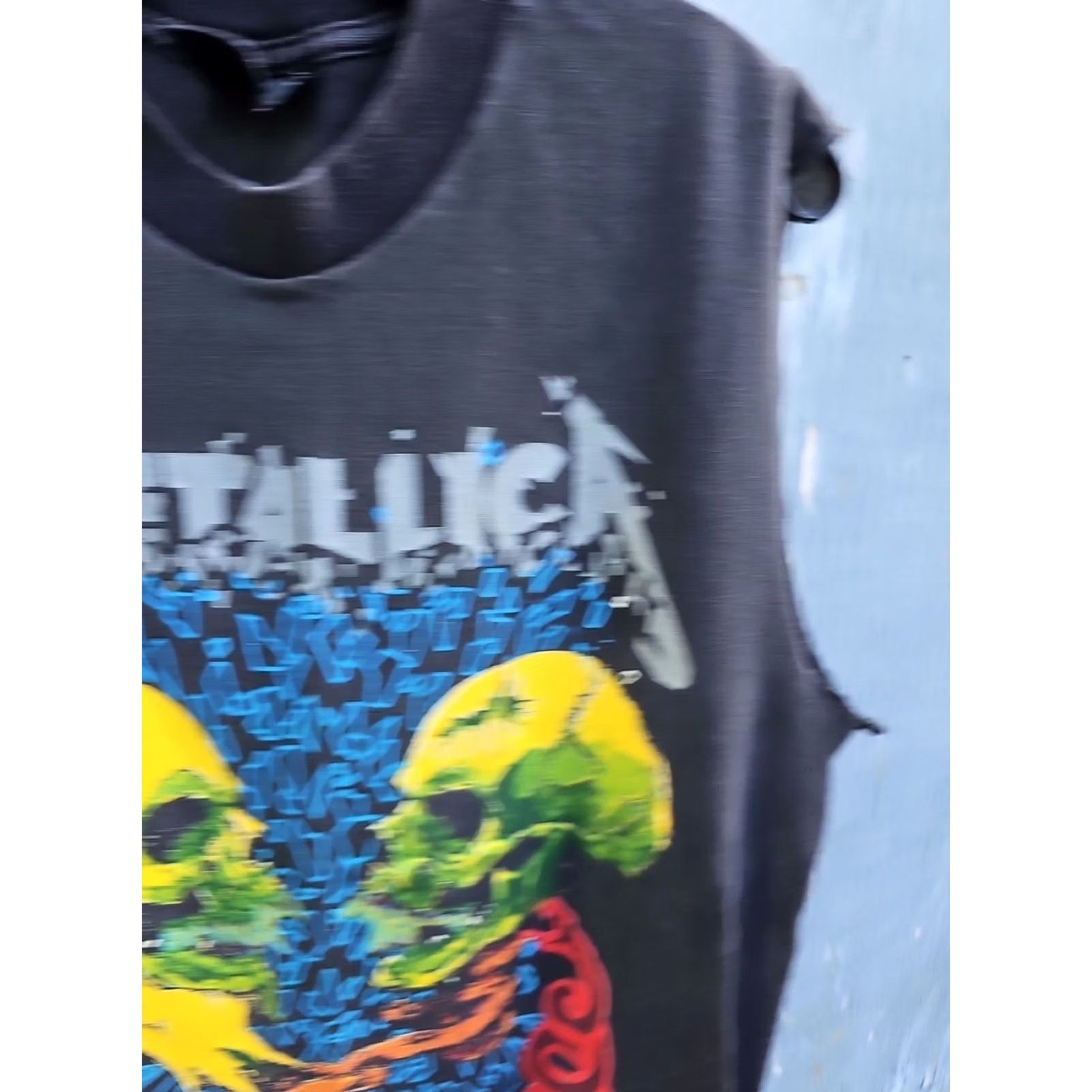 Vintage VINTAGE Metallica Tour Shirt 1992 XL Xl Sad But True Sold Out Double-Sided Crew Neck Short Sleeve Black Cotton Men 90s Rock Size US XL / EU 56 / 4 - 3 Thumbnail
