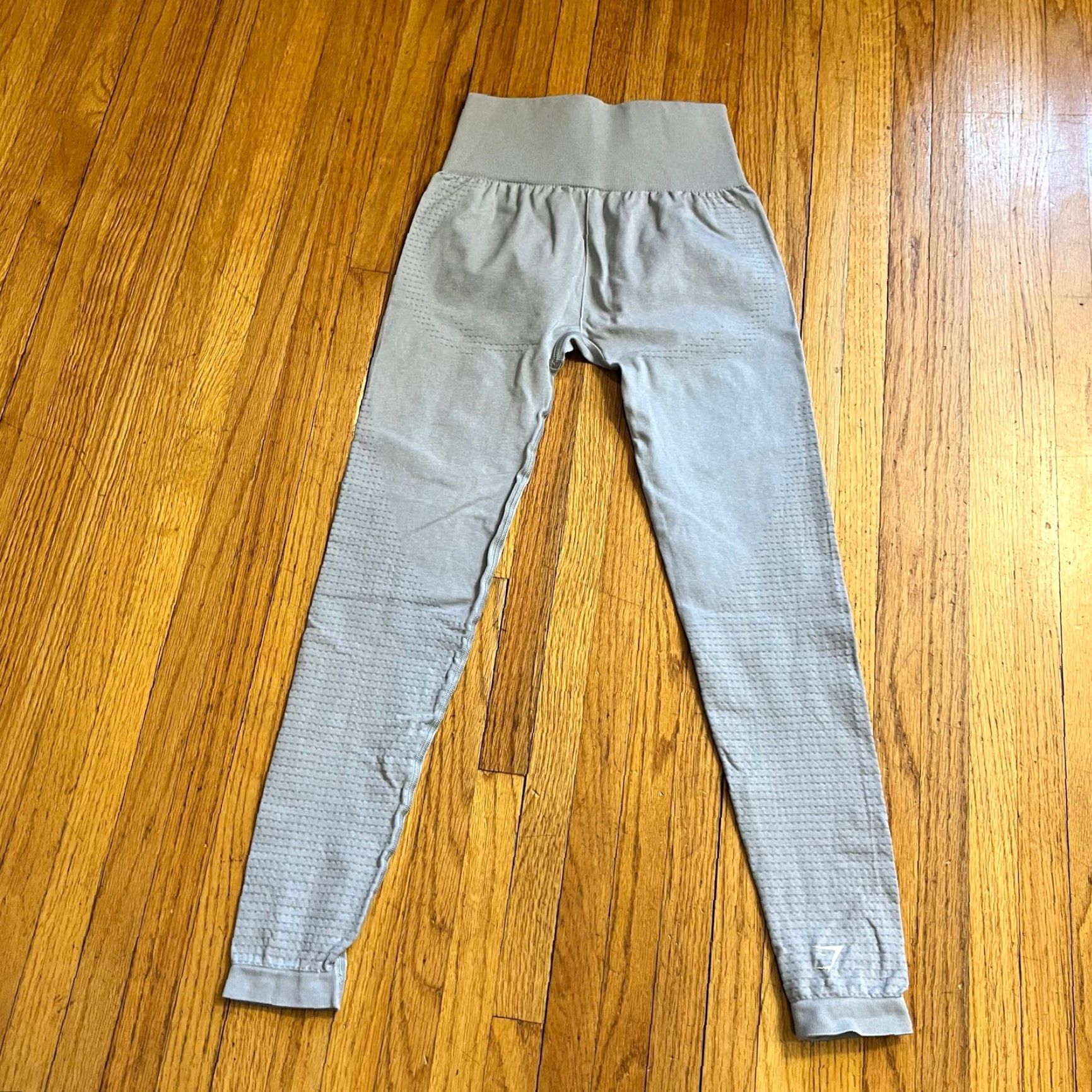 Gymshark Gymshark Leggings Womens Small Regular Seamless Compression Gray Pants Size 28" / US 6 / IT 42 - 4 Thumbnail