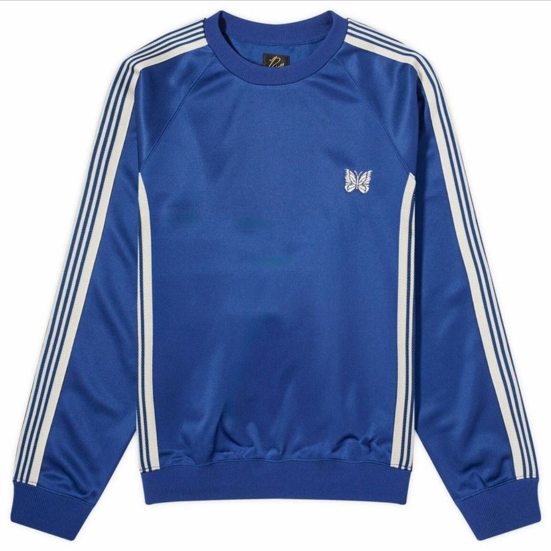 Needles Needles Men's Poly Smooth Crew Neck Sweatshirt in Royal Size US L / EU 52-54 / 3 - 1 Thumbnail
