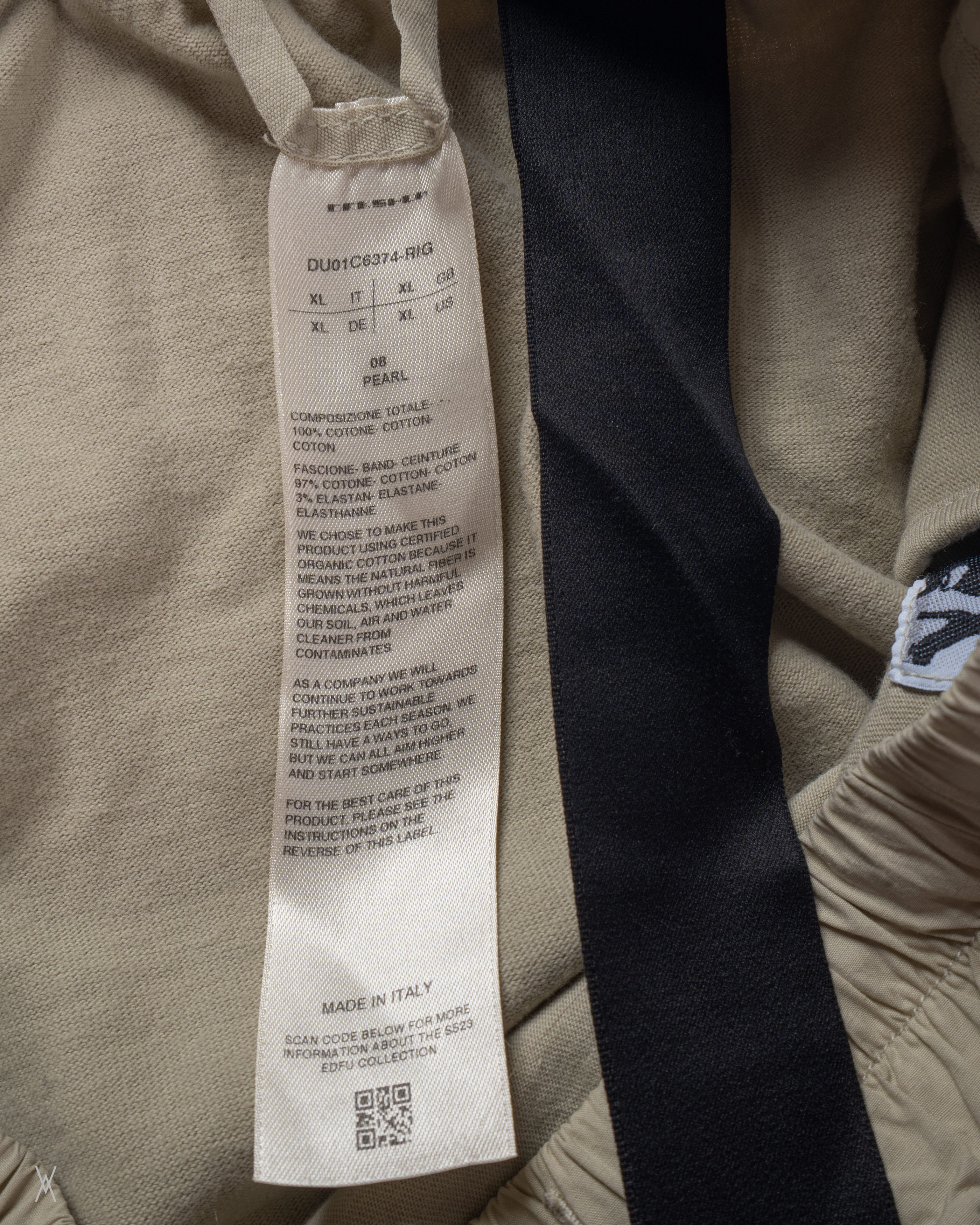 Rick Owens Drkshdw Rick Owens Organic Cotton Shorts Size US 38 / EU 54 - 7 Thumbnail