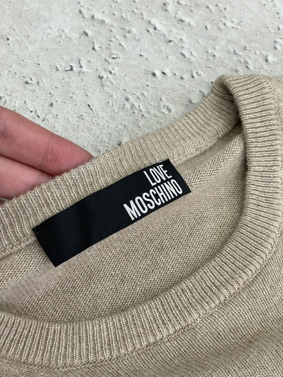 Moschino Vintage hype y2k Love Moschino wool/cashmere sweater Size US M / EU 48-50 / 2 - 3 Thumbnail