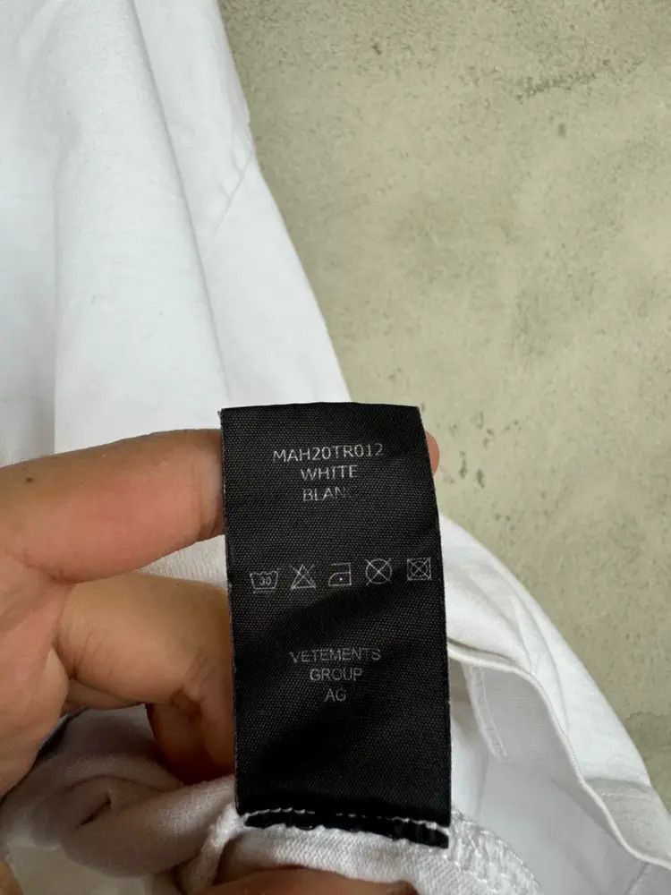 Vetements Vetements Vetements 19AW Dominium Logo Tee-2506 Size US M / EU 48-50 / 2 - 8 Thumbnail