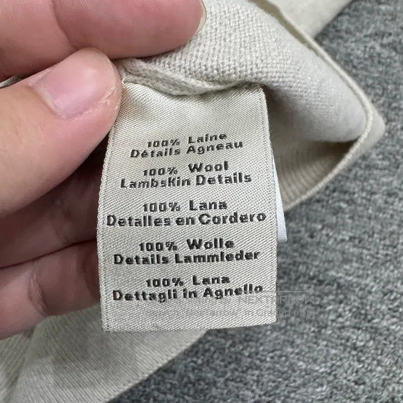 Hermes Hermes Leather patch wool short-sleeve Size US S / EU 44-46 / 1 - 3 Thumbnail