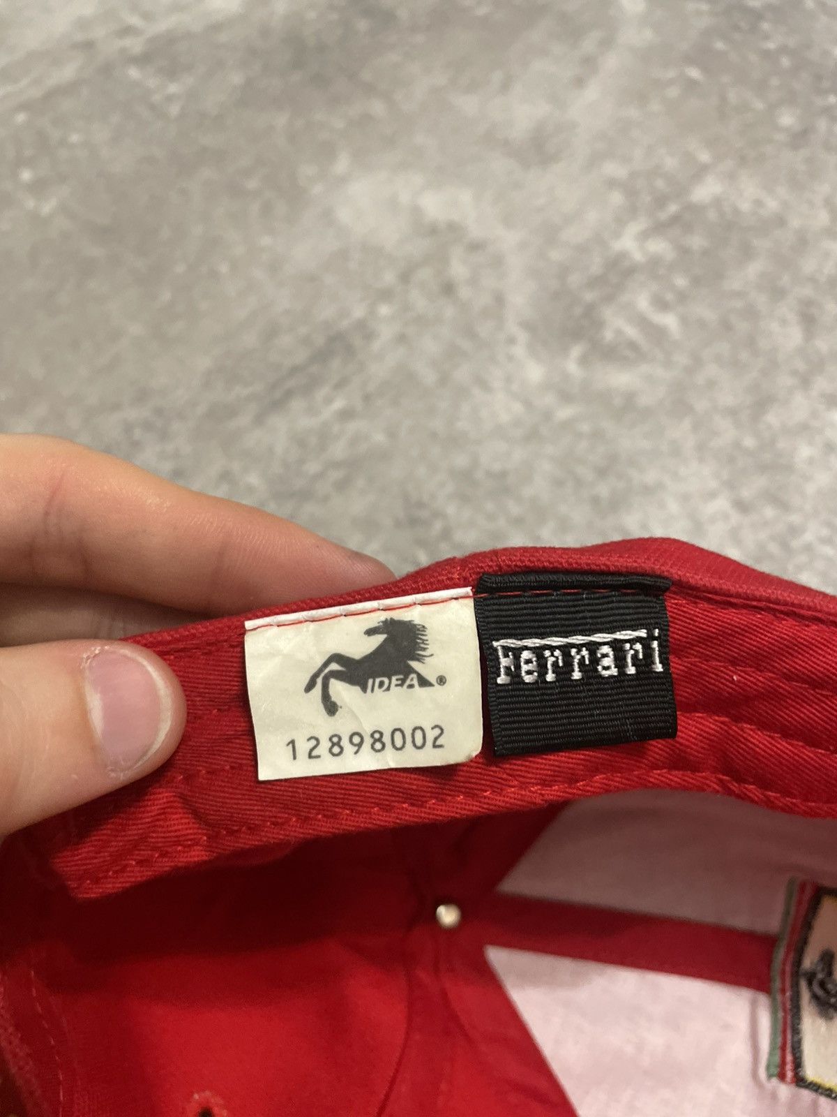 Ferrari × Formula 1 Vintage Ferrari 2002 Racing Cap Size ONE SIZE - 8 Thumbnail