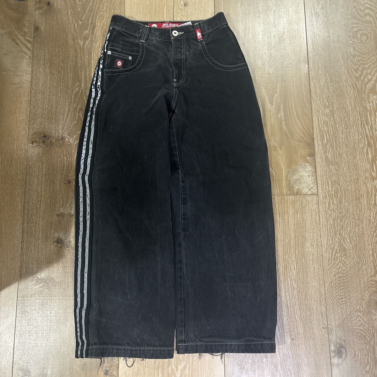 JNCO BLACK STRIPED JNCO TRIBAL Size US 29 - 1 Thumbnail