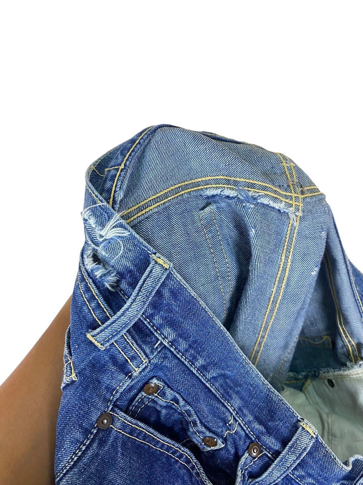 Vintage Vintage 80s Denim Single Selvedge Size US 36 / EU 52 - 10 Thumbnail