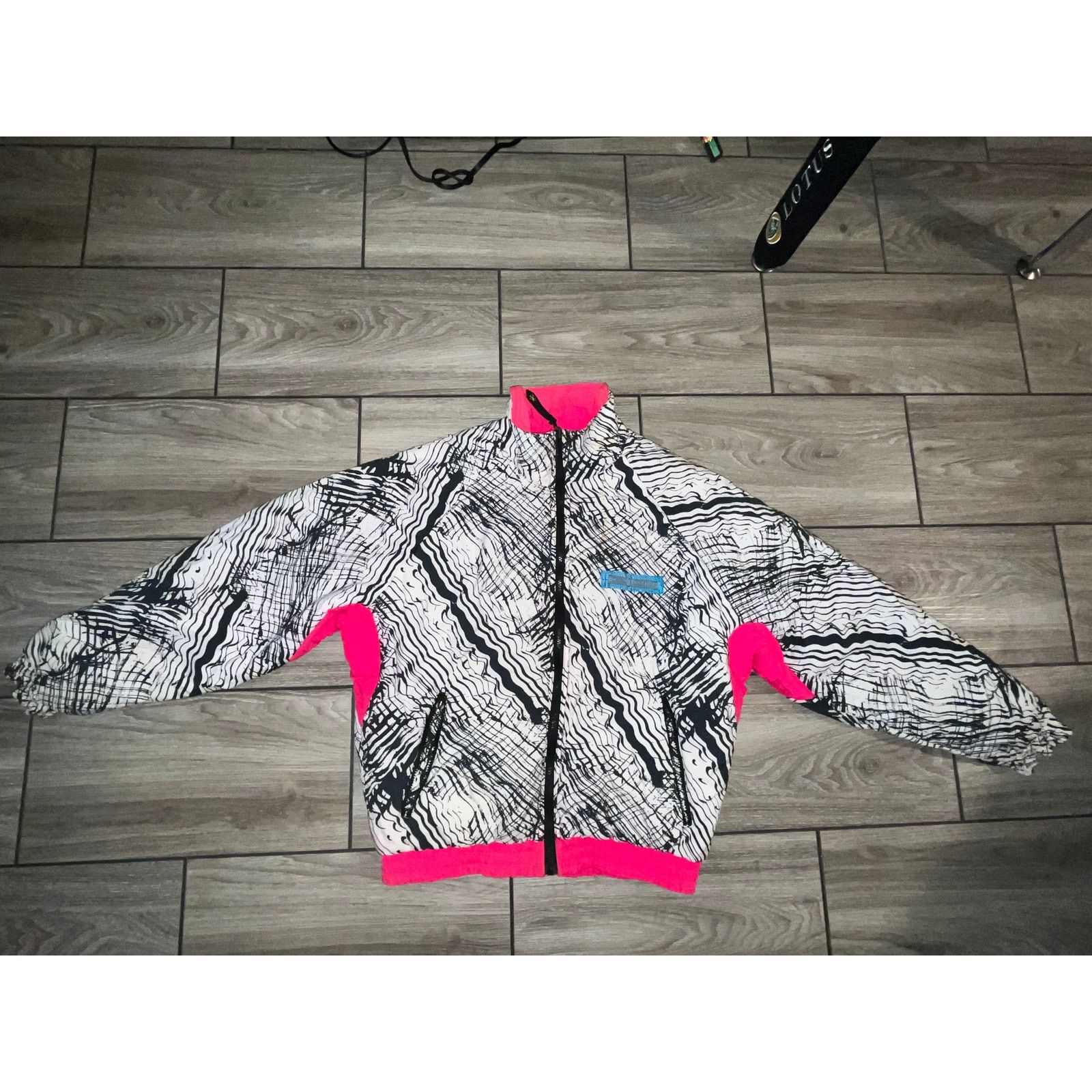 Ocean Pacific Vintage 80s OCEAN PACIFIC OP Primitive Surfer Pink Jacket Size US S / EU 44-46 / 1 - 1 Thumbnail