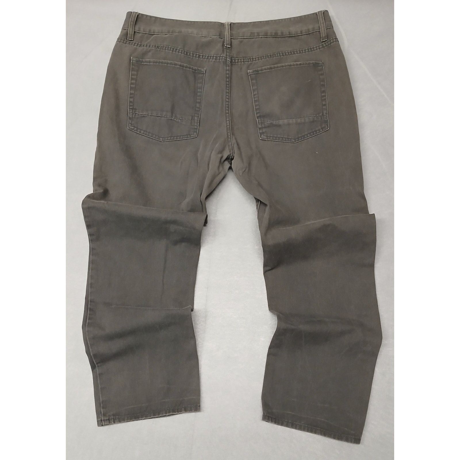 Mossimo Mossimo (38x30) Grey Relaxed Straight Cotton Jeans/Pants Size US 38 / EU 54 - 10 Thumbnail