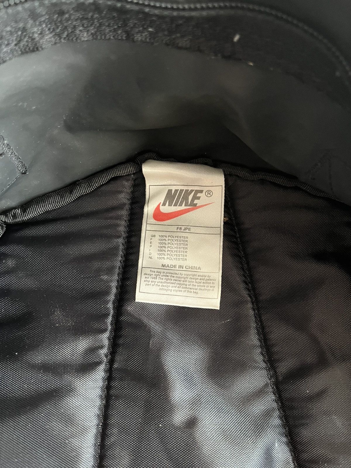 Other Vintage 90's Nike Backpack Bag Swoosh Logo Sling Style Y2K Size ONE SIZE - 9 Thumbnail