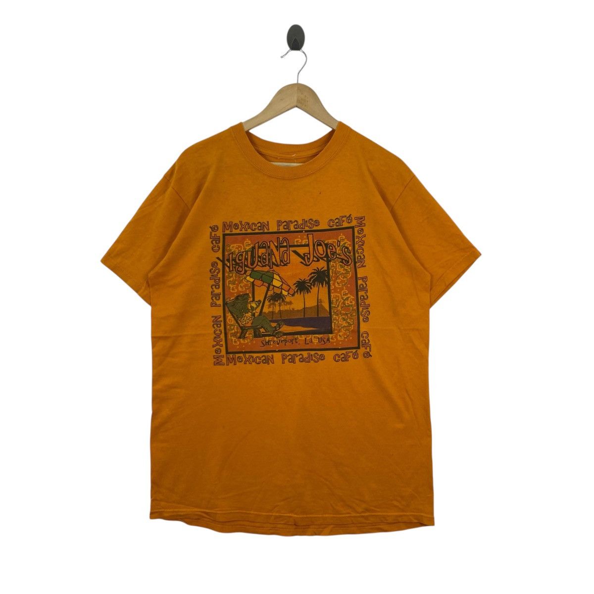 Vintage Vintage 90s Iguana Joe's Mexican Paradise Café T-Shirt XL Size US XL / EU 56 / 4 - 1 Thumbnail