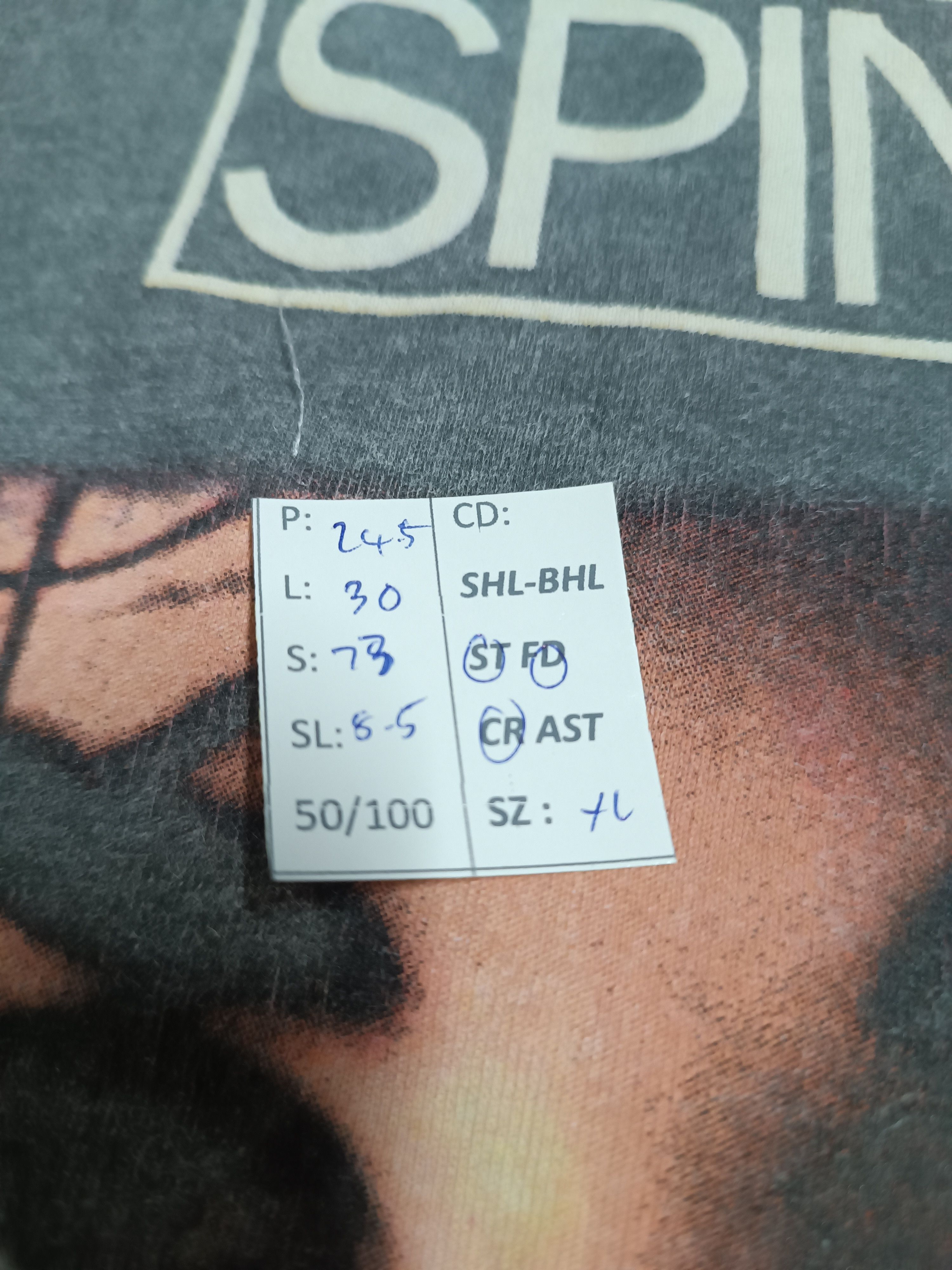 Rap Tees VINTAGE Y2K SPIN MAGAZINE MICHAEL JACKSON FADED TEE POP Size US XL / EU 56 / 4 - 22 Thumbnail