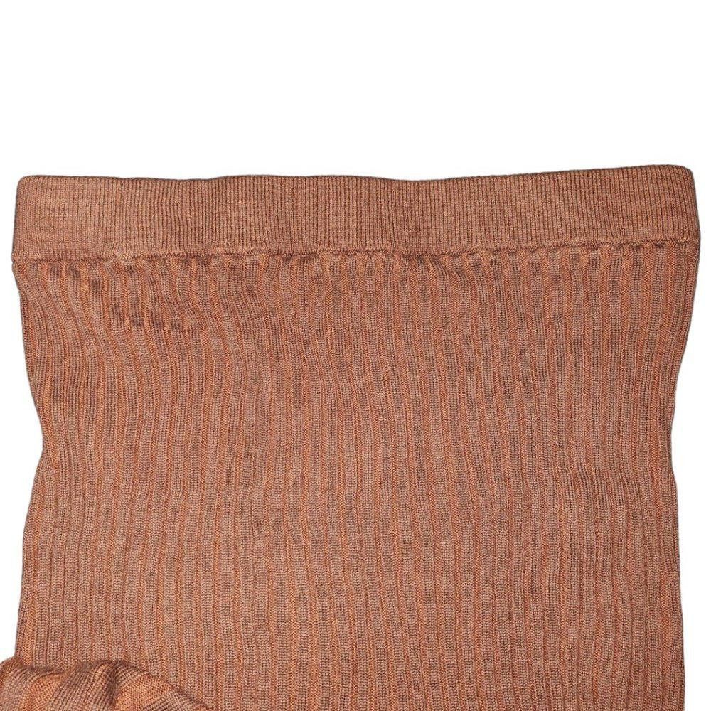 Designer CT484a Hansen & Gretel Long Ribbed Sweater Skirt M Size 32" / US 10 / IT 46 - 2 Thumbnail